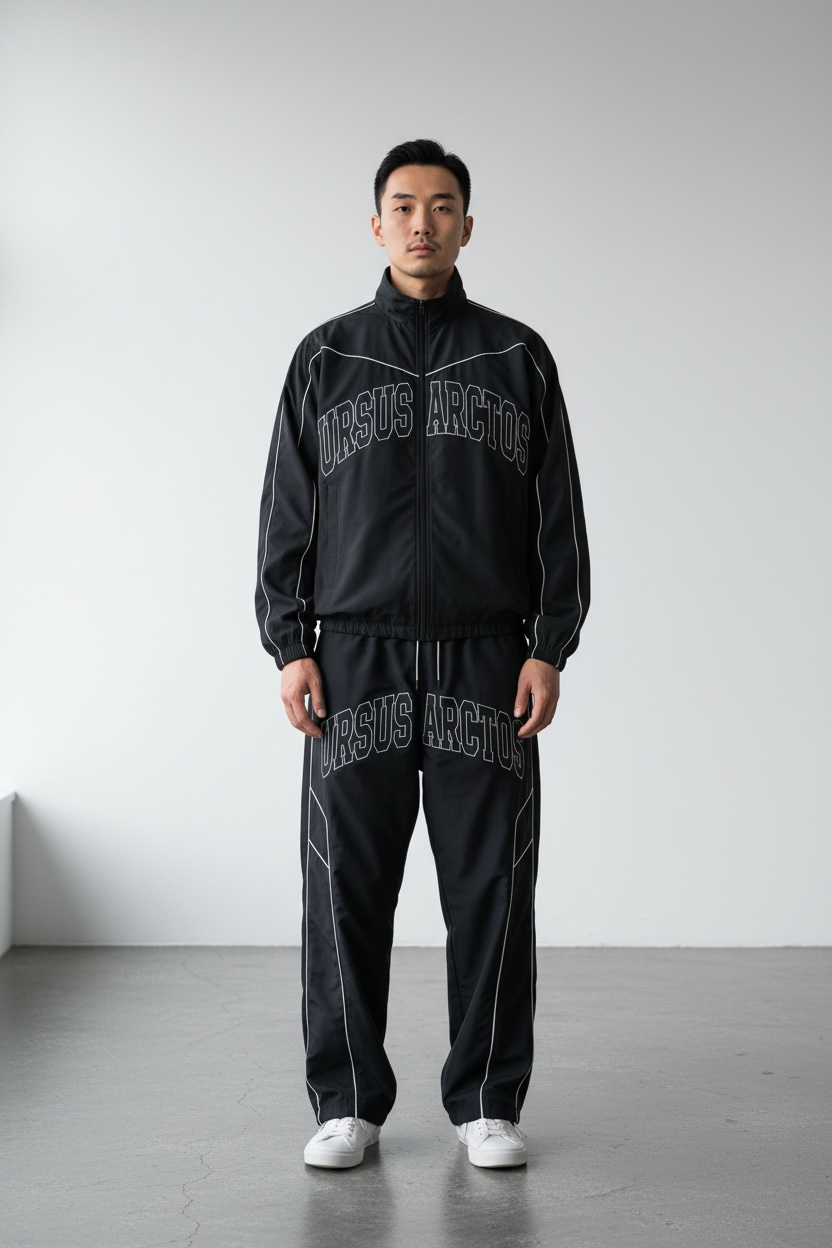 PRE ORDER-Ursus Arctos Reflective Tracksuit – Black