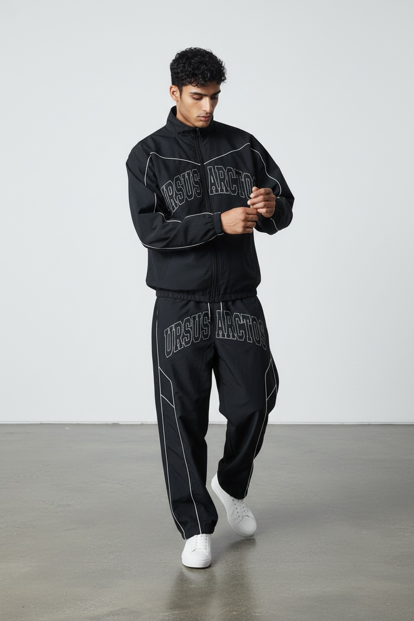 PRE ORDER-Ursus Arctos Reflective Tracksuit – Black