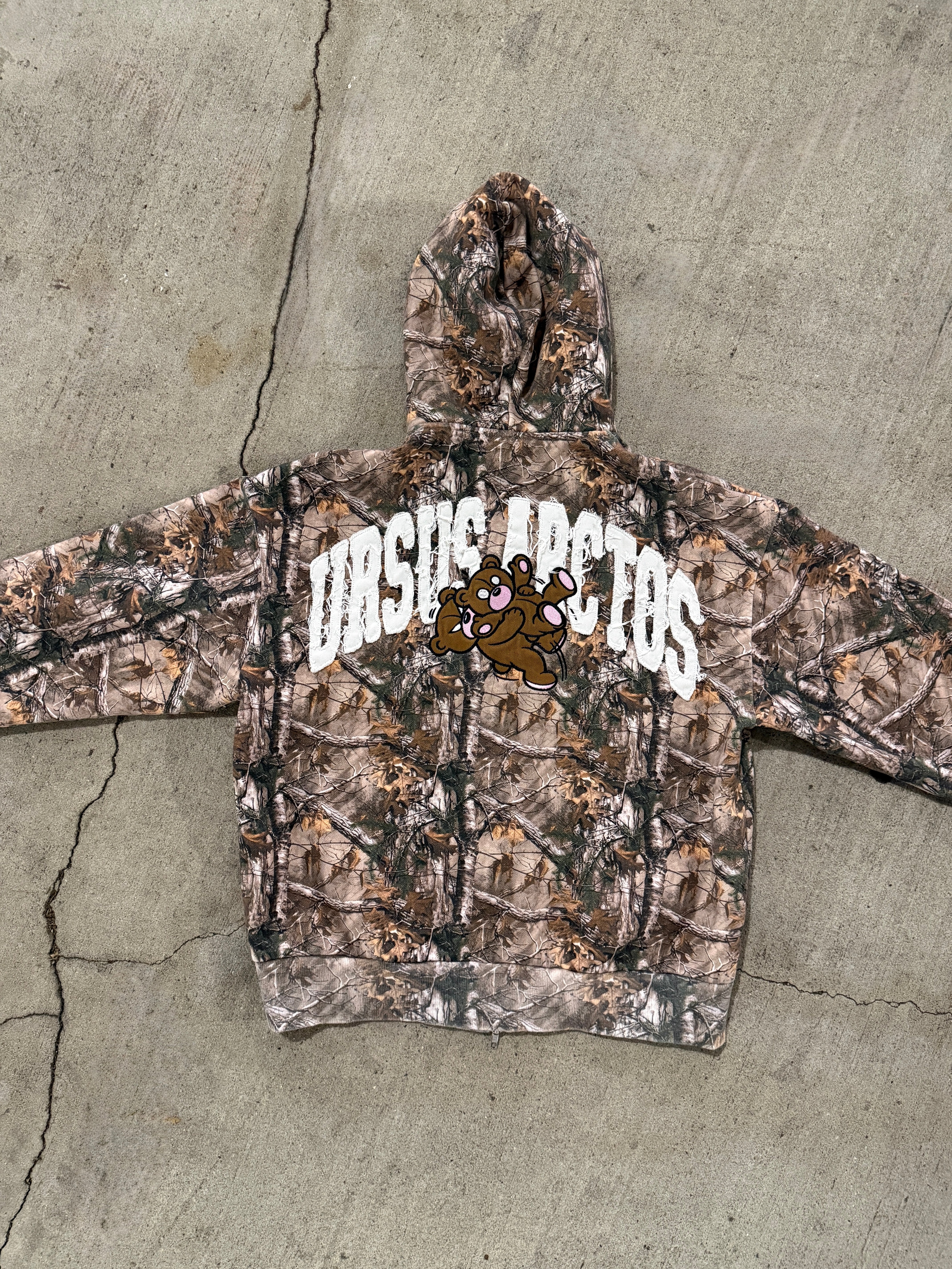 Ursus Arctos Woodland Camo Zipup