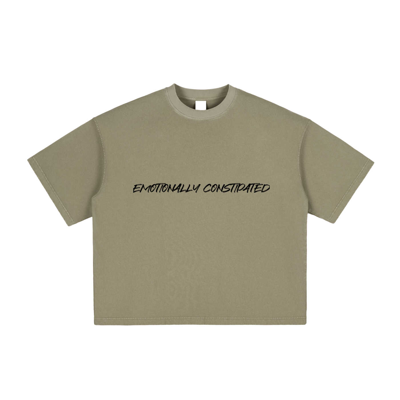 Ursus Arctos Vintage Washed Boxy T-Shirt – Oversized Streetwear Essential