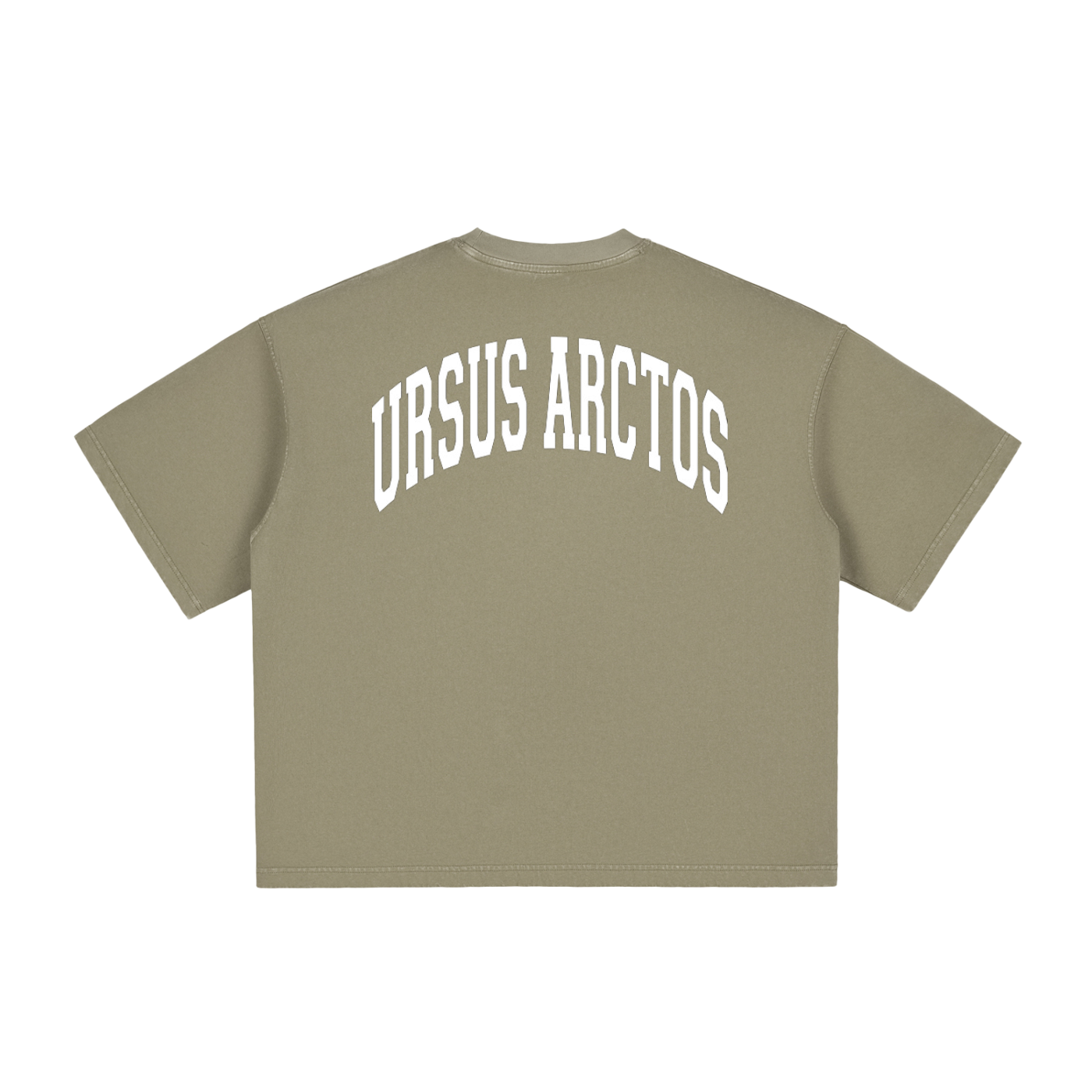 Ursus Arctos Vintage Washed Boxy T-Shirt – Oversized Streetwear Essential